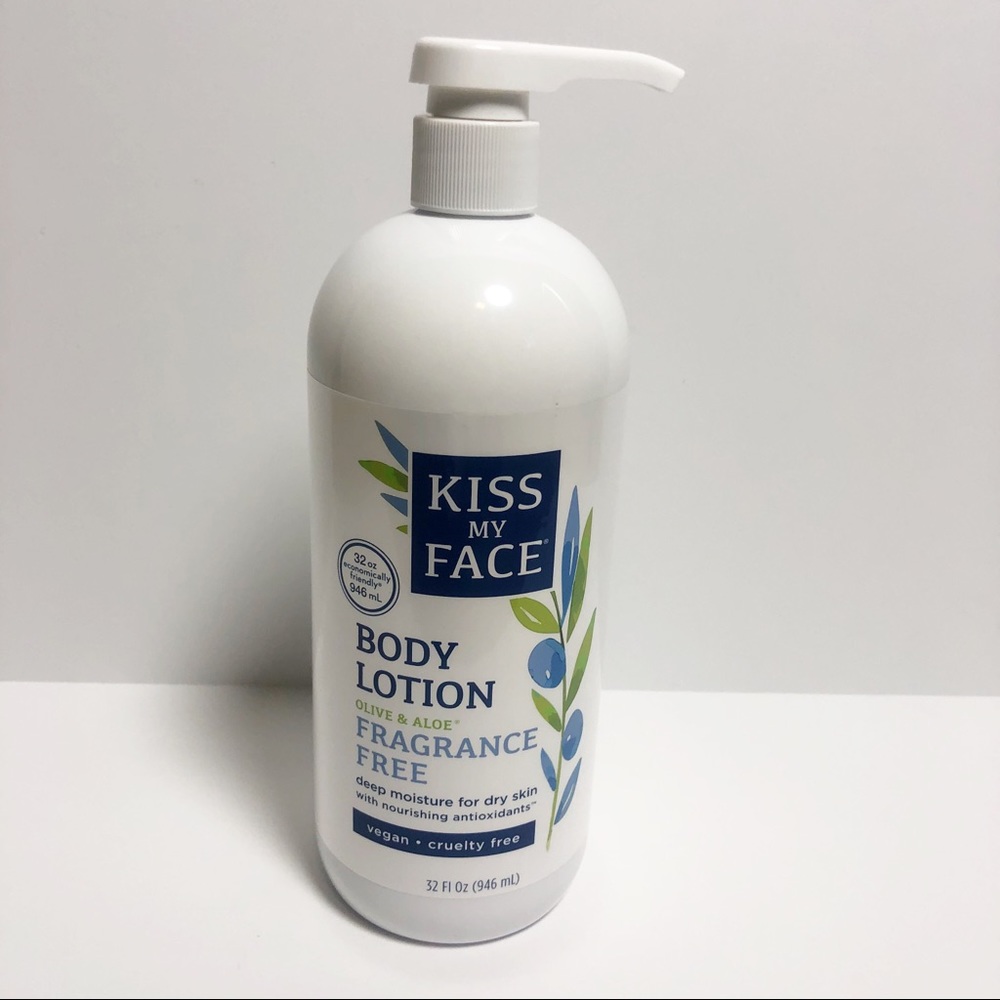 Kiss My Face Olive and Aloe Fragrance Free Lotion
